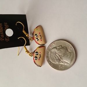 Taco earrings